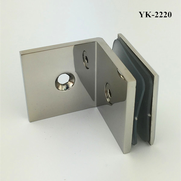 Stainless Steel Bathroom Glass Clip 